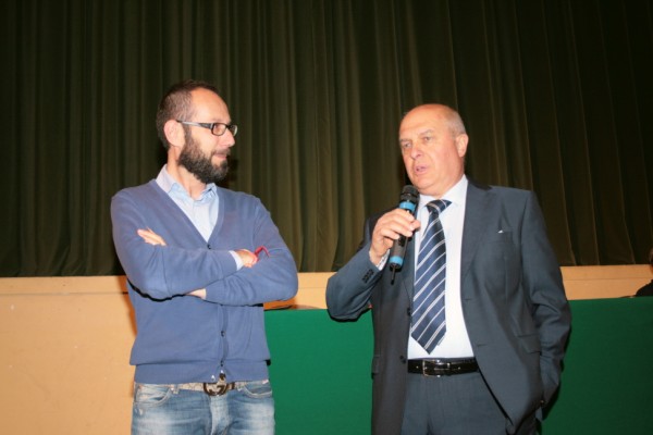 Francesco con Agostino Ciambotti
